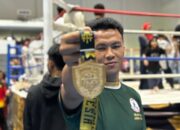 Pratu Munthe Prajurit Yonkav 8 Kostrad Juara 1 Muaythai Championship 2026