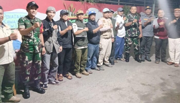 Ciptakan Wilayah Aman dan Kondusif, Koramil 05/Kramatjati-Makasar Gelar Patroli/Siskamling