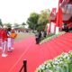 Upacara Penurunan Bendera HUT ke-81 RI, Lapas Narkotika Karang Intan Perkuat Komitmen Pemasyarakatan
