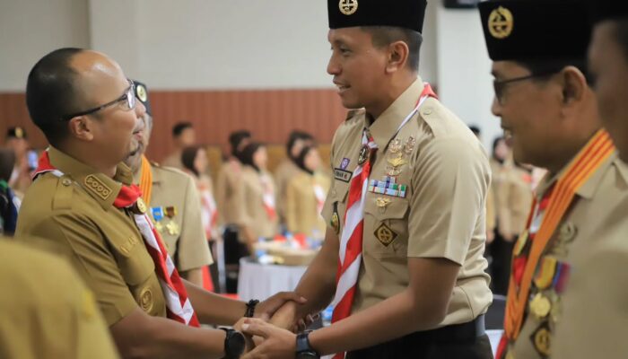 Danbrigif 13 Kostrad Rahayu Hadiri Peringatan Hari Pramuka ke-65