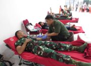 Tingkatkan Kepedulian, Kodim 0505/Jakarta Timur Gelar Donor Darah