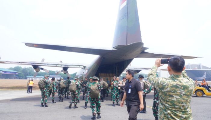TNI Kembali Kerahkan 248 Personel Penyuluh untuk Perkuat Penanganan Karhutla
