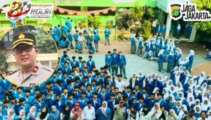 Upaya Cegah Tawuran dan Kenakalan Remaja, Polsek Ciputat Timur Gelar Sosialisasi Program CETAR di SMK Islamiyah
