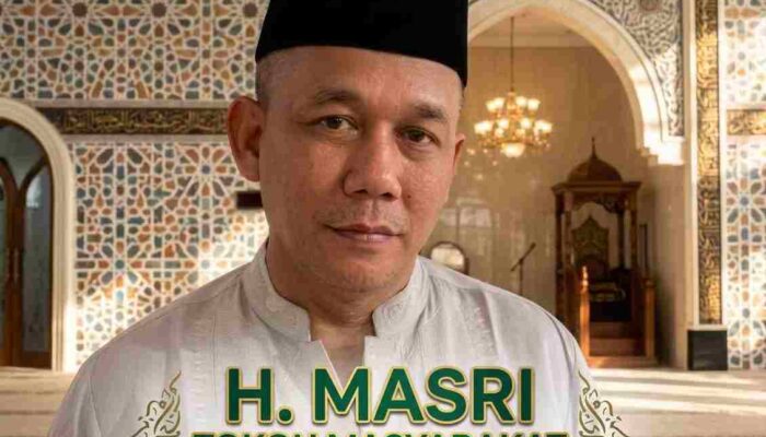 Maulid Nabi di Masjid Baitisalmah Sawah Baru Berlangsung Meriah, H. Masri Dorong Kebersamaan Pengurus DKM