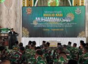 Divif 1 Kostrad Peringati Maulid Nabi Muhammad SAW 1448H, Perkuat Keteladanan dan Semangat Pengabdian 