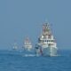 Photex Navy Force SGS 26, TNI AL dan Unsur Maritim Amerika Serikat Tampilkan Formasi Laut
