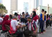 Sambut HUT ke-81 TNI, Bhakti Kesehatan TNI Layani Masyarakat di Jakarta