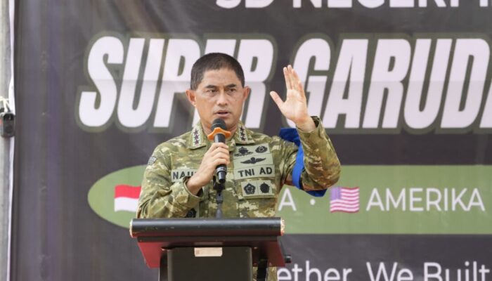 Dankodiklat TNI Resmikan Renovasi SDN 12 Martapura, Wujud Nyata Kepedulian Lewat Super Garuda Shield 2026