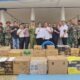 Satgas Karhutla TNI Kawal Penyaluran Bantuan Korporasi untuk Desa Terdampak di Melawi