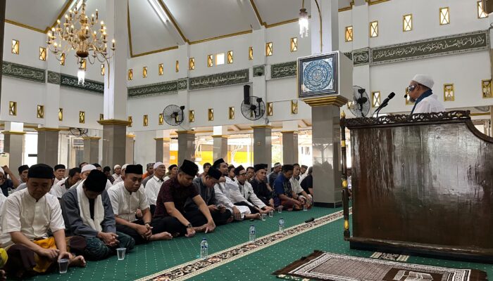 Perkuat Nilai Spiritual, Rutan Kelas I Jakarta Pusat Lakukan Sholat Istisqa Bersama