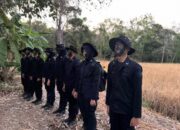 Delapan Petugas Baru Lapas Narkotika Karang Intan Jalani Pembaretan untuk Asah Kedisiplinan