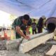 Kodim 1710/Mimika Rampungkan Jembatan Beton di Kelurahan Pasar Sentral