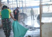 Prajurit Yonif 432/Waspada Setia Jaya Perkuat Kemanunggalan TNI dan Rakyat Lewat Karya Bakti