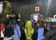 Yonkes 1 Kostrad Gelar Bakti Sosial Kesehatan dan Dirikan Rumah Sakit Lapangan Sambut HUT ke-81 TNI