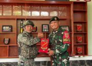 Pererat Sinergi di Perbatasan, Yonarmed 13/Nanggala Sambut TDM Malaysia