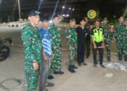 Koramil 08/Duren Sawit Bersama Komduk Tingkatkan Kamtibmas, Antisipasi Tawuran dan Kenakalan Remaja