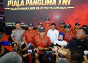 Turnament Karate Piala Panglima TNI 2026 Resmi dibuka