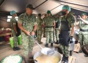 Yonif TP Hadir, Pertahanan dan Pembangunan Berjalan Bersama