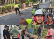 Jalan HM Ginding di Sawah Baru Ciputat Selesai Diaspal, Warga Sambut Positif