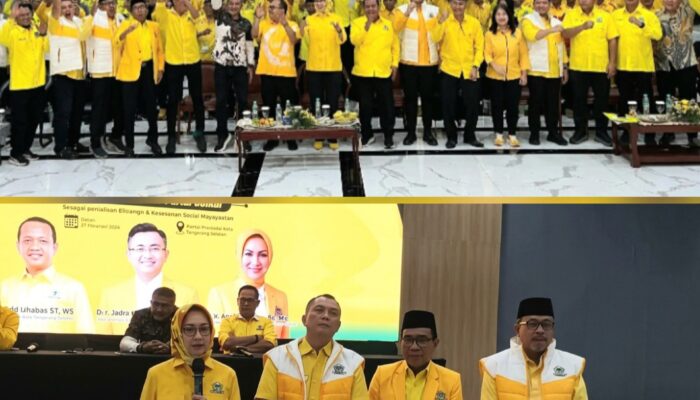 Sarasehan Bersama Airin Meriahkan Muscam IV Partai Golkar Kecamatan Pamulang