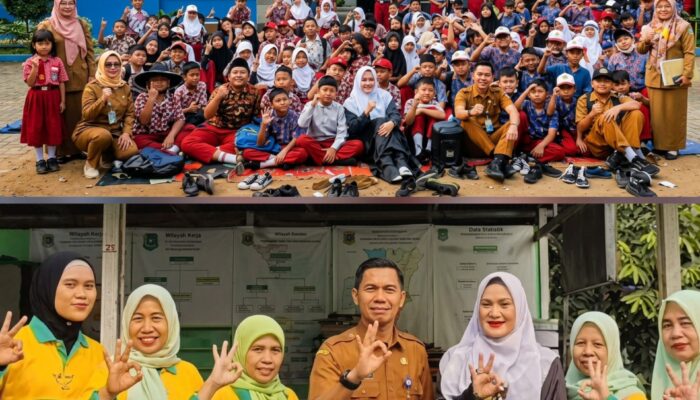 Sekcam Pamulang Edukasi Siswa SDN Pondok Cabe Udik 01 tentang Pengelolaan Sampah