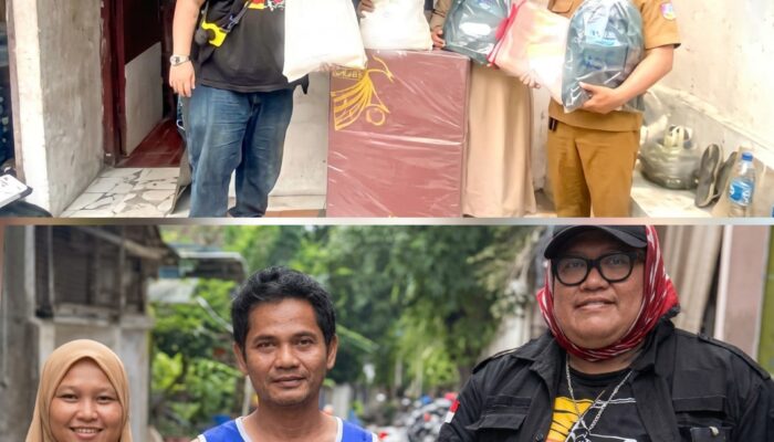 Dinsos Tangsel Salurkan Bantuan Sosial bagi Korban Kebakaran di Tiga Lokasi