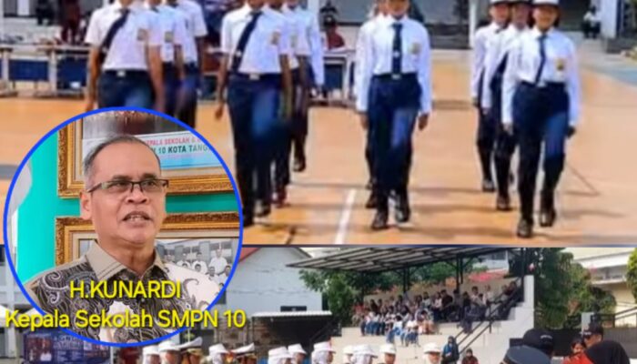 39 Tim Paskibra se-Jabodetabek Unjuk Kemampuan di SMPN 10 Tangsel