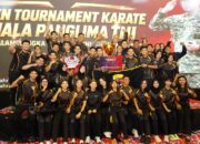 Karateka Tuntaskan Perjuangan di GOR Ken Arok, Turnament Piala Panglima TNI 2026 Resmi Ditutup