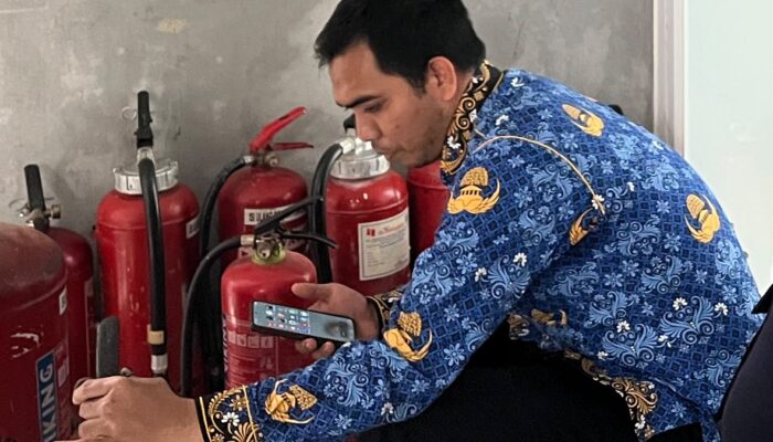 Pastikan Kesiapsiagaan Penanganan Kebakaran, Rutan Jakarta Pusat Periksa dan Rawat APAR serta Sistem Hydrant