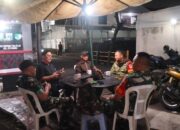 Patroli Malam Koramil 01/Jatinegara Bersama Komduk, Perkuat Kamtibmas Di Wilayah Binaan
