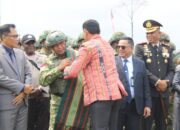 Upacara HUT TNI ke-81 di Yahukimo Berjalan Khidmat di Lapangan Abyu