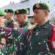 Naik Pangkat di Pelabuhan Benoa, Satgas Pamtas Yonarmed 12 Kostrad Apresiasi Prajurit Berprestasi