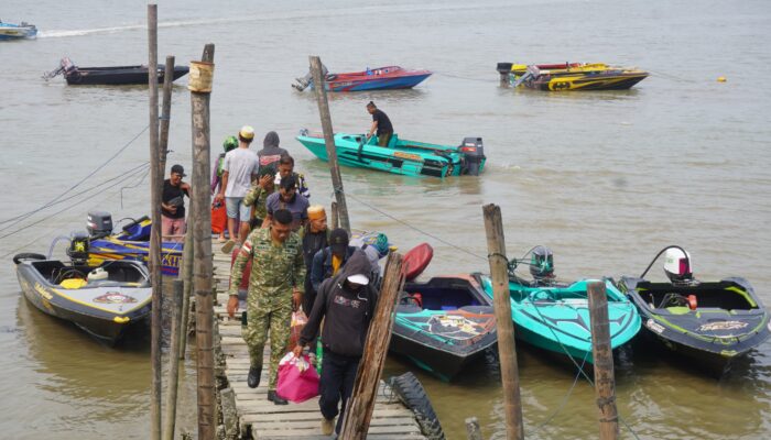 Cegah Jalur Ilegal ke Malaysia, Satgas Pamtas TNI Gagalkan Keberangkatan Empat Calon PMI