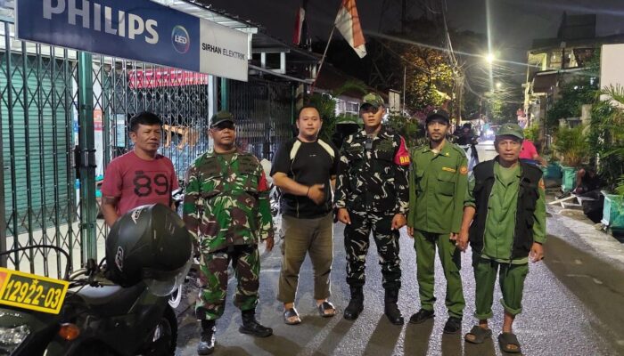 Koramil 02/Matraman Gelar Patroli, Cegah Kenakalan Remaja
