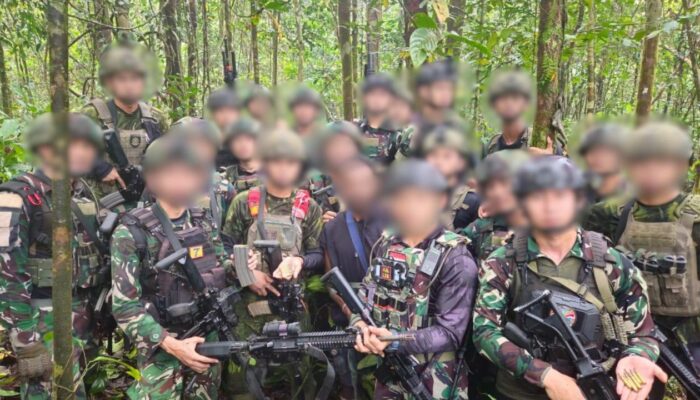 Koops TNI Habema Berhasil Amankan Kembali Senjata Caracal yang Dirampas Kelompok OPM di Maybrat