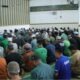 Warga Binaan Lapas Banjarmasin Laksanakan Salat Zuhur Berjamaah di Masjid Baabut Taqwa