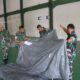 Pastikan Keselamatan Penerjunan, Dislaikad Uji Kelaikan Payung Freefall Brigif 3/Tri Budi Sakti