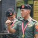 Yonif 320/Badak Putih Gelar Tradisi Pelepasan Prajurit, Perkuat Nilai Kekeluargaan dan Jiwa Korsa