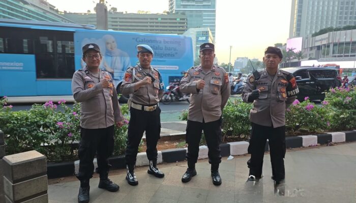 Polsek Metro Menteng Imbau Warga Waspada Copet dan Jambret di Kawasan Thamrin