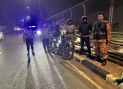 Koramil 03/Ps.Rebo-Ciracas Bersama Komduk Perketat Patroli Kamtibmas