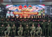 Danbrigif 6 Kostrad Apresiasi 38 Prajurit Yonif 411 Kostrad Penerima KPLB atas Prestasi di Daerah Operasi
